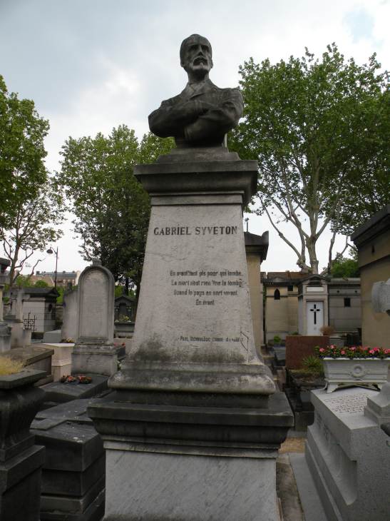  tombe de Gabriel Syveton (1864-1904)